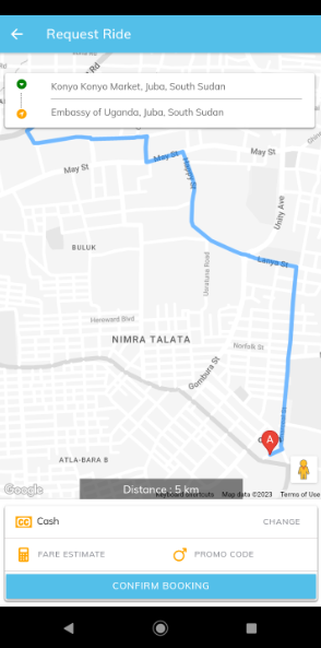 Route tracking
